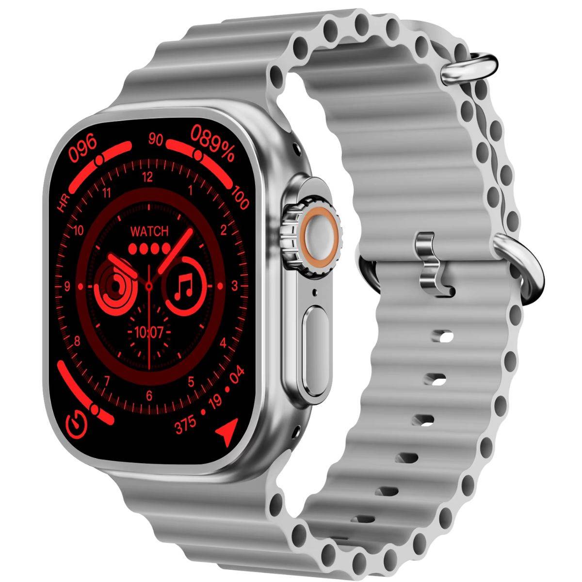 Crown Q200 Smart Watch With Portable Neck Fan