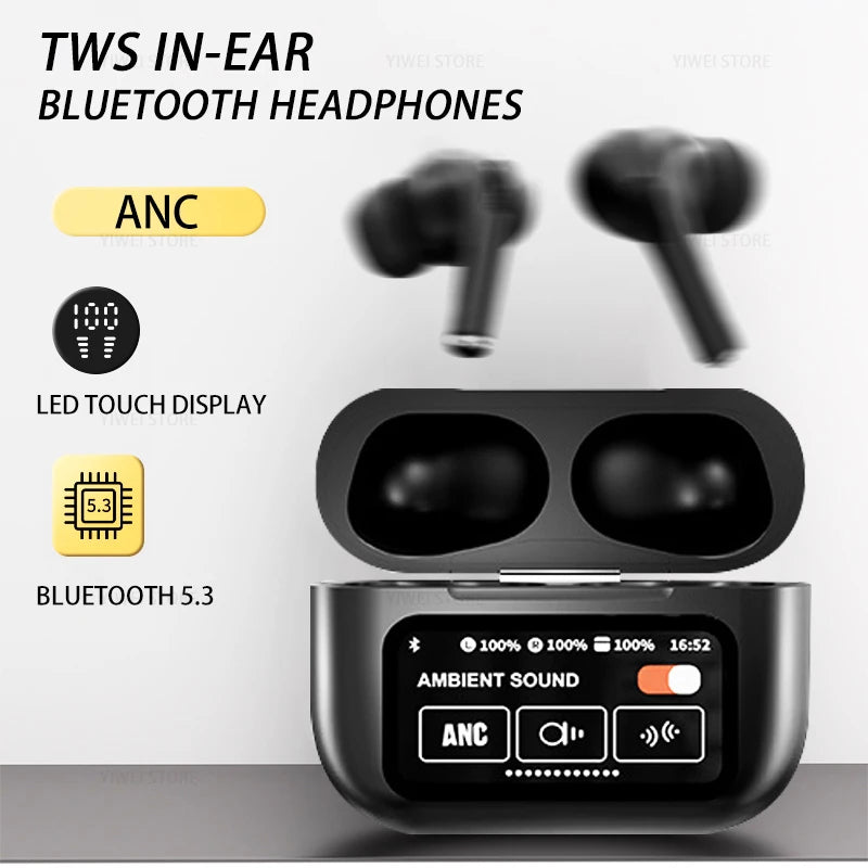 A9 PRO Tws in-Ear Earbuds Anc Wireless Earphones