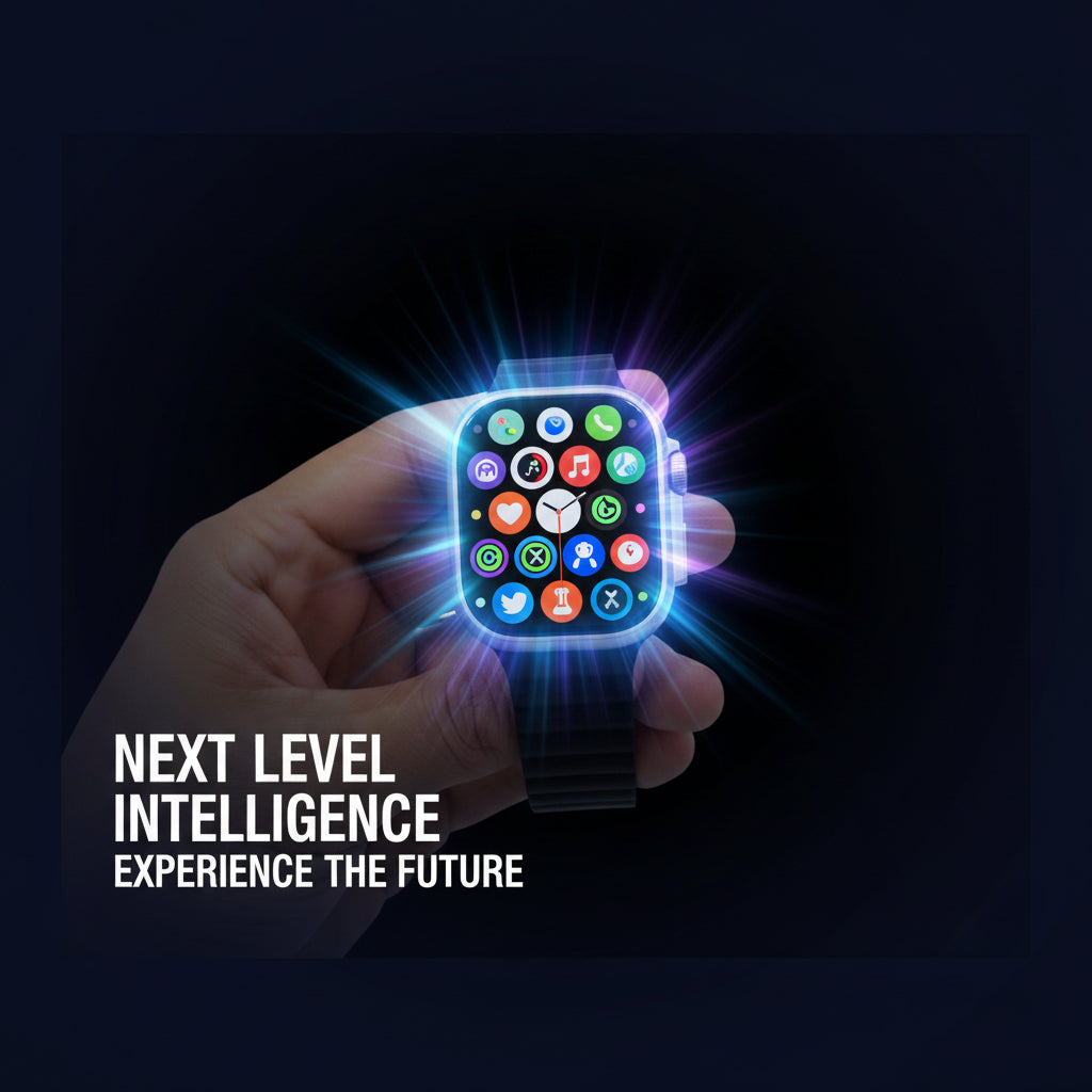 H27 Ultra 3 Smart Watch with Wireless Headphones | Big Infinity Display & All-in-One Wearable